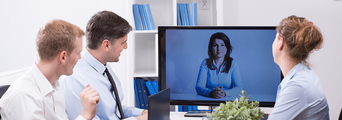 Audio-video conferencing and microphone systems